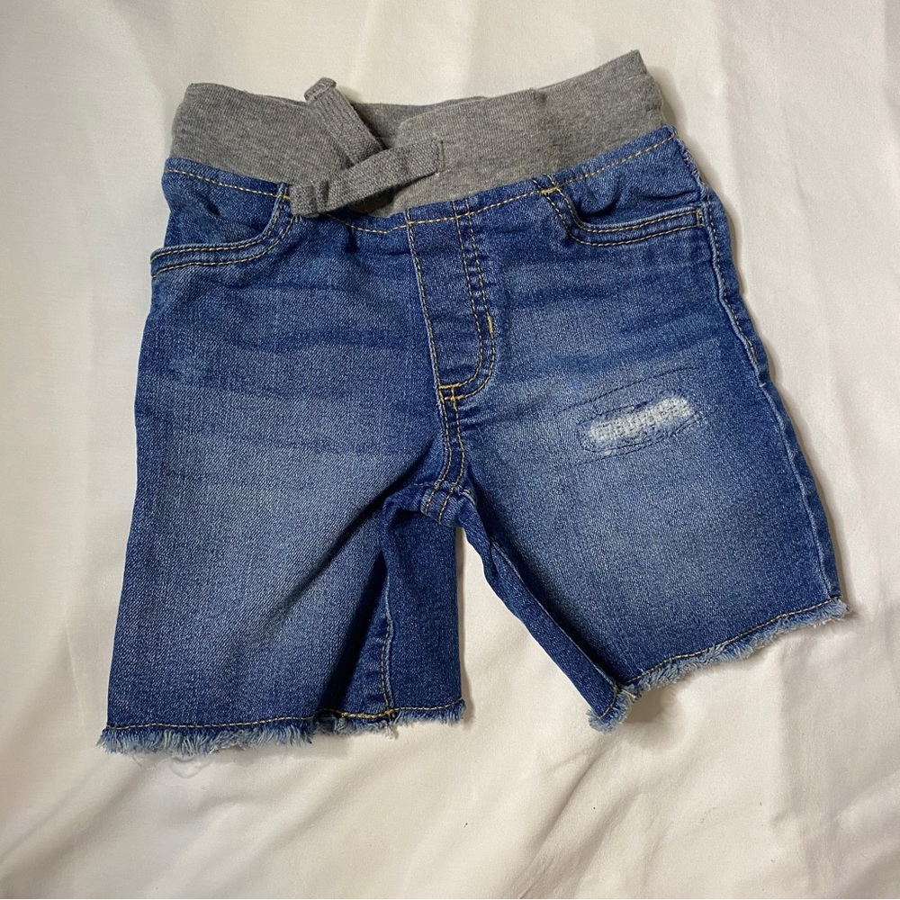 3T Boy Drawstring Denim Shorts